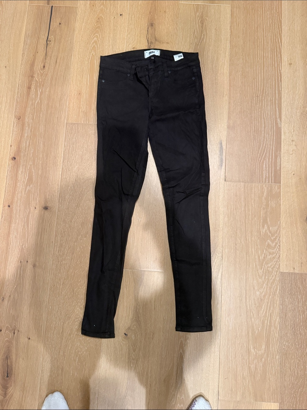 PAIGE Black Skinny Jeans